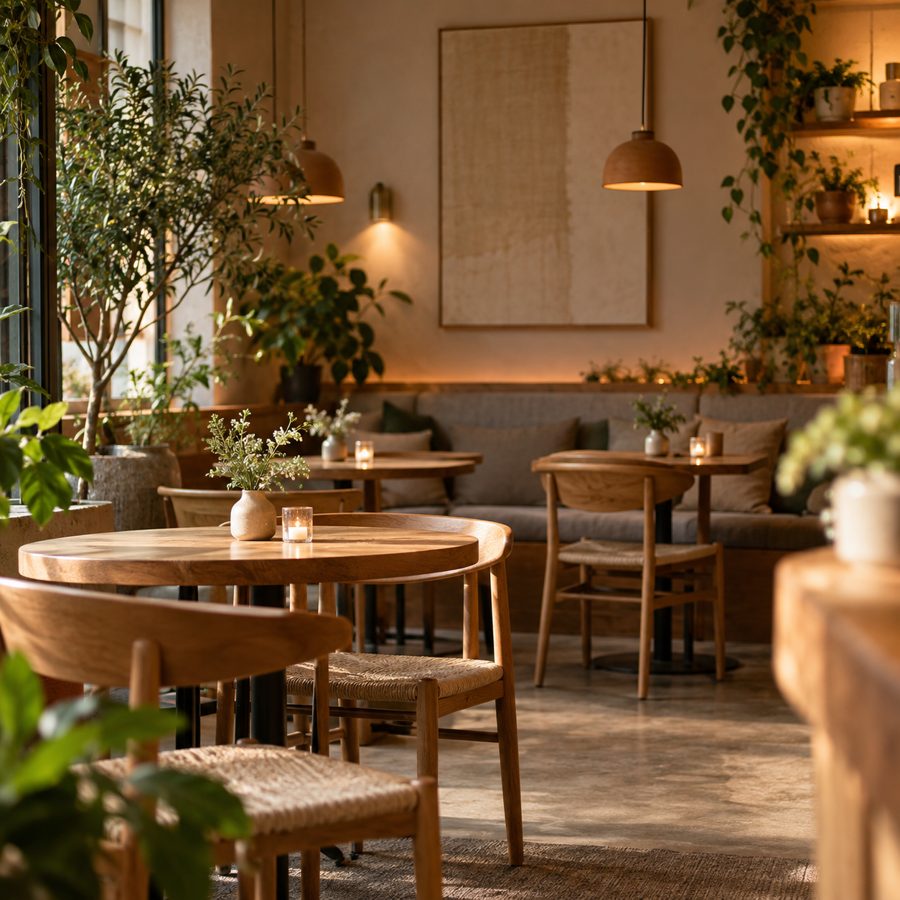 カフェラウンジの店内